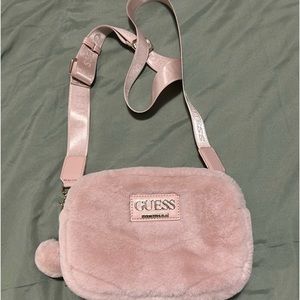 Guess Pink Fluffy Bag!